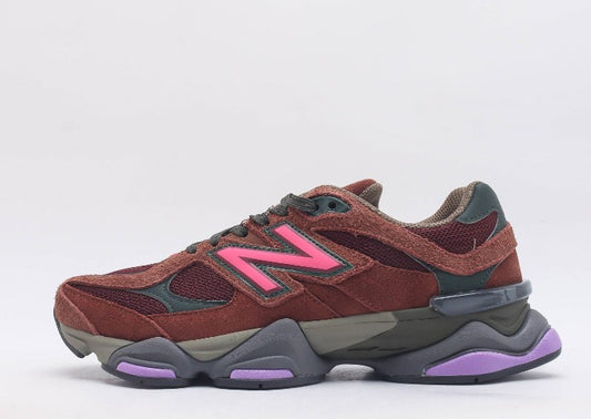 NEW BALANCE 9060 RICH OAK BURGUNDY